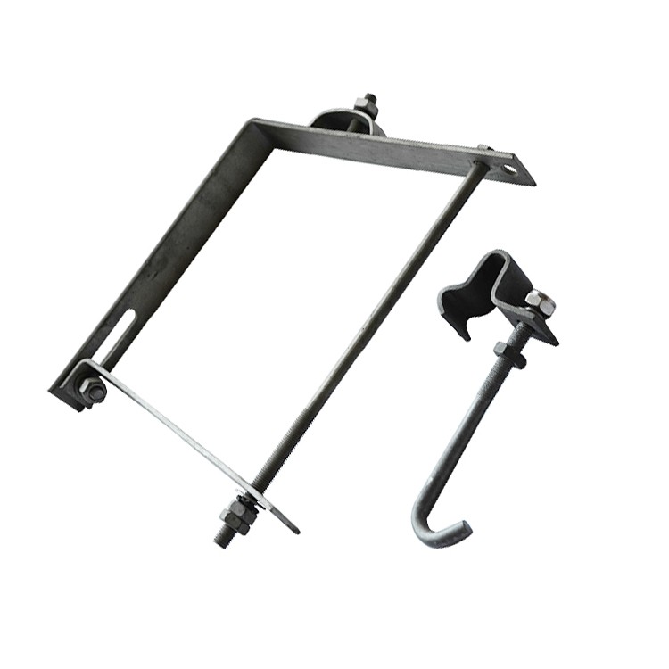 铁质钢轨连接线用过轨卡子枕木固定连接线卡具