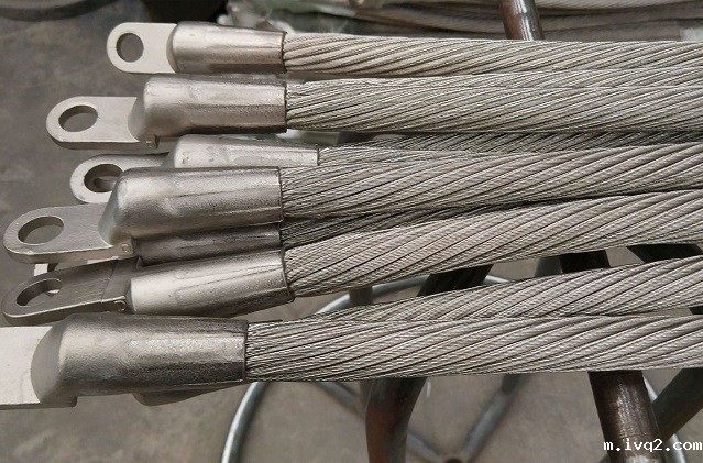 铁路接地端子连接线高铁不锈钢连接线