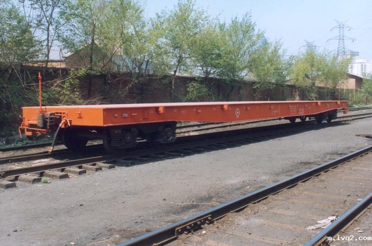 铁路货车长大平车
